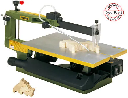 Proxxon Dekupérsåg DS 460 med 2 hastigheter och skyddskåpa