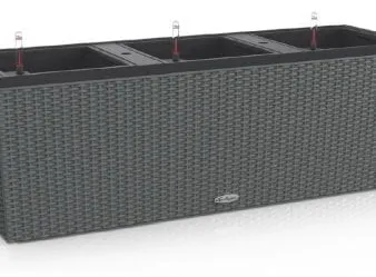 Trio rektangulär blomlåda