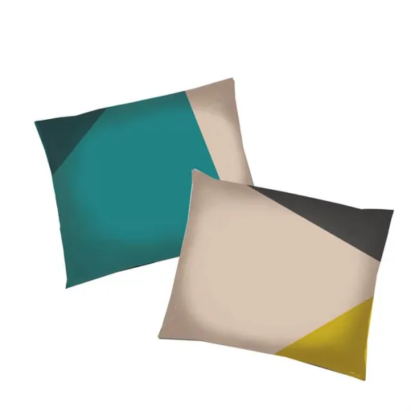 Auping Diagonal AUP Aqua blue - Örngott - 60x63 cm