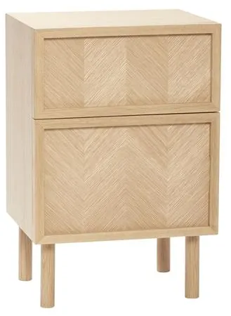 Hübsch Herringbone Sängbord Naturlig